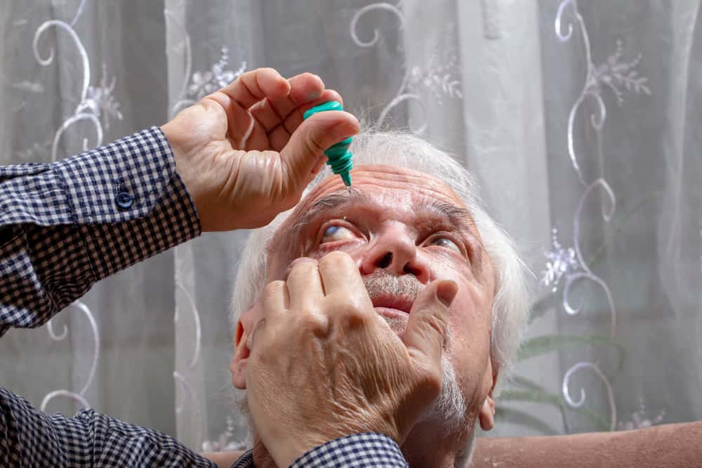 Self-instillation Of Eye Drops