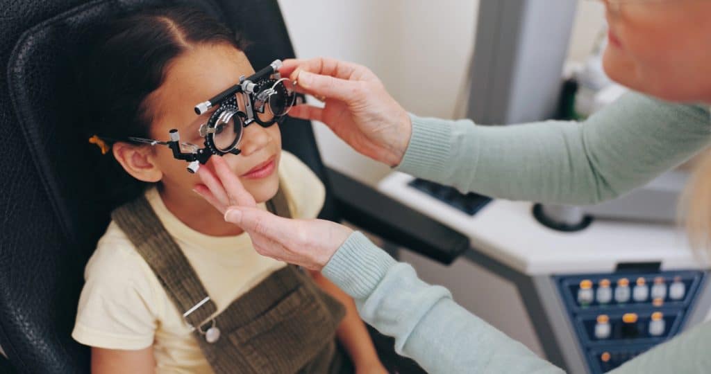 kids eye test in sydney
